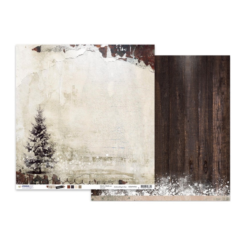 Disainpaber Winter Trails 02 30,5*30,5 cm 