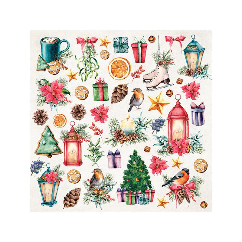DisainpaberChristmas Vibes 07 30,5*30,5cm