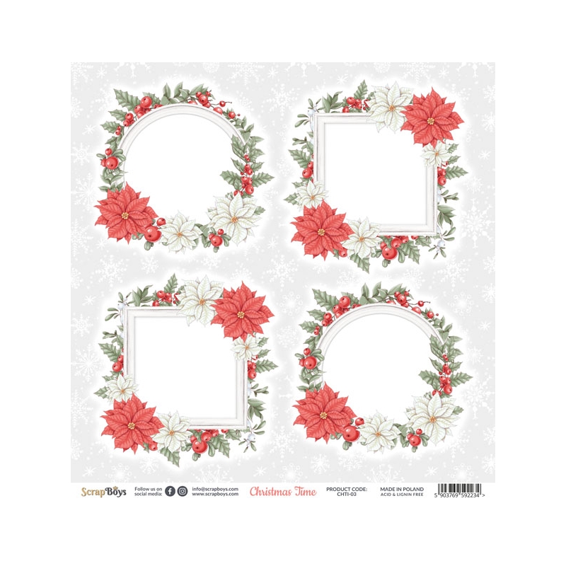 Scrap Boys Christmas Time  30,5*30,5 03