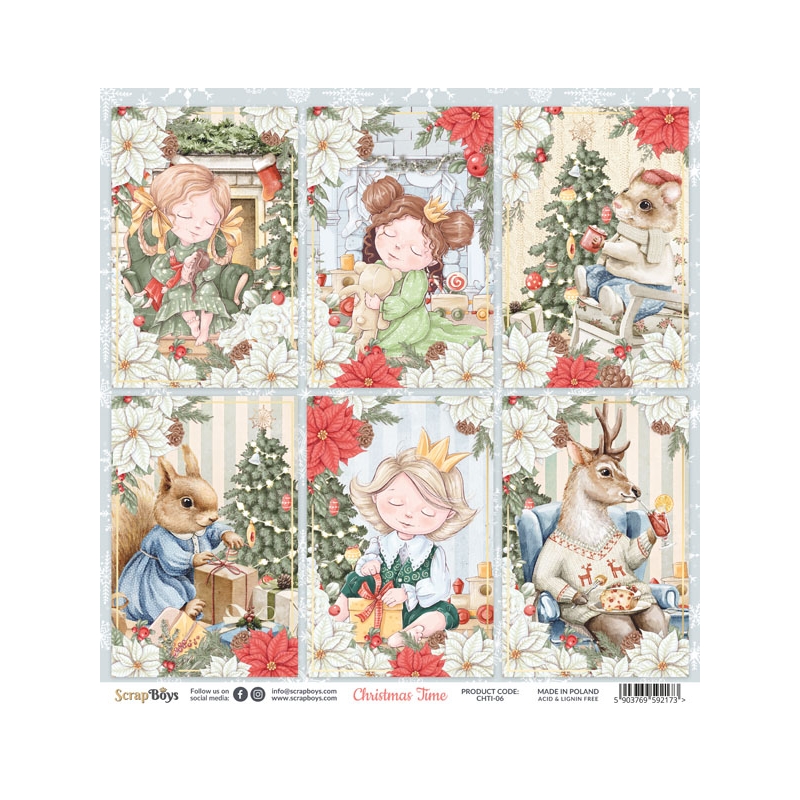 Scrap Boys Christmas Time  30,5*30,5 06