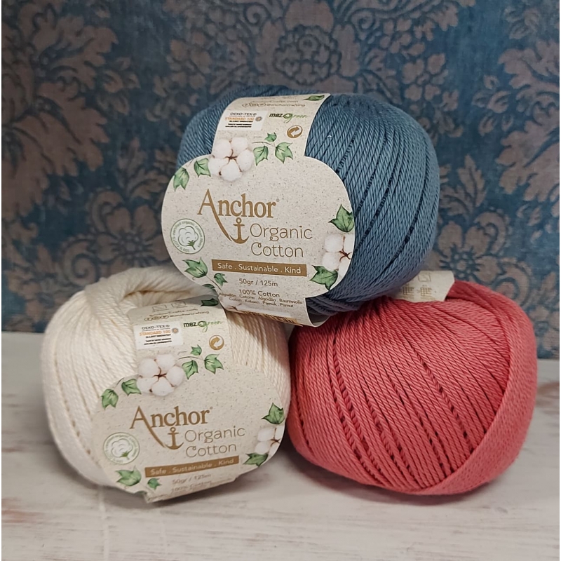 Anchor Organic Cotton 50g 125m