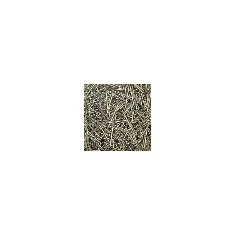 Nööpnõelad 13mm hõbedased 30g