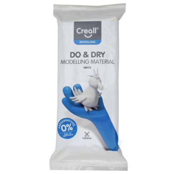 [Modelling Material for moulds Do & Dry white natural 500 gr] Modelling Material for moulds Creall Do & Dry white soft natural clay 500 gr.png