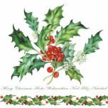 Salvrätik 33*33 Holly oks 1tk  4255