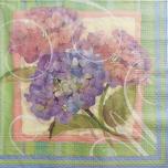 Salvrätik 24*24 Hortensia pastell 1tk  