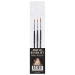 Pintslite komplekt  3tk ümarat 8504