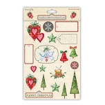 Glitterkleepsud "Twelve Days of Christmas" 
