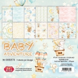 Craft&You paberiplokk 6*6 "Baby Adventure" 36 lehte