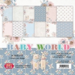 Craft&You paberiplokk 6*6 "Baby World" 36 lehte