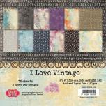 Craft&You paberiplokk 6*6 "I Love Vintage" 36 lehte