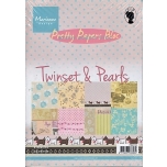 Paberiplokk "Twinset&Pearls" 32l A5