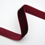 Sametpael 1,6 cm veinipunane