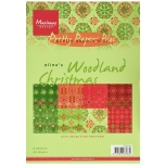 Paberiplokk "Woodland Christmas" 32l A5