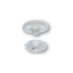 Tekstiiliga kaetav nööp 15mm 5tk
