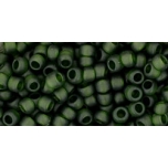 TOHO 8/0 Transparent-Frosted Olivine 10g