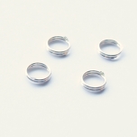 925 sterlinghõbe topeltrõngad 5mm 6tk